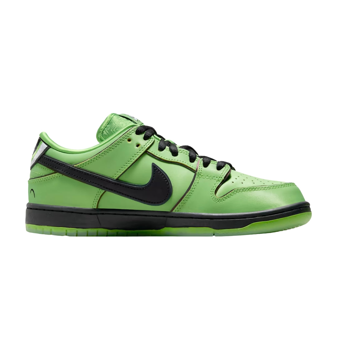 Tênis Nike SB Dunk Low x The Powerpuff Girls "Buttercup"