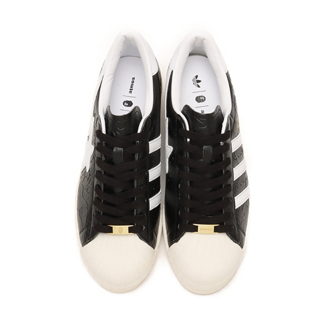 Tênis Adidas Superstar x A BATHING APE "Core Black/Footwear White/Off White"