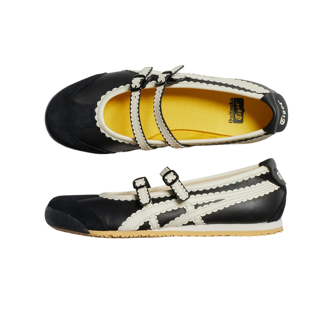 Tênis Onitsuka Tiger Mexico 66 TGRS "Black/Cream"