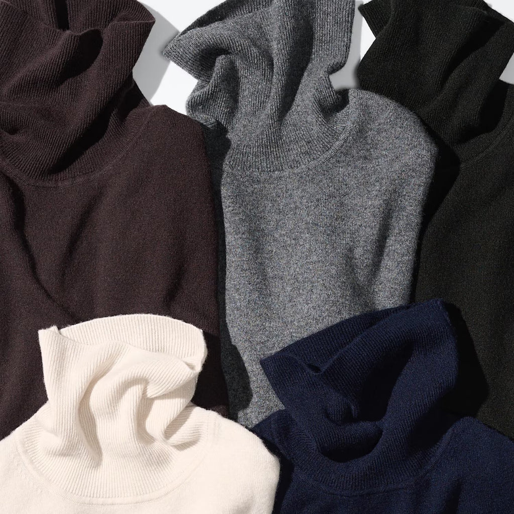 Suéter Uniqlo gola alta