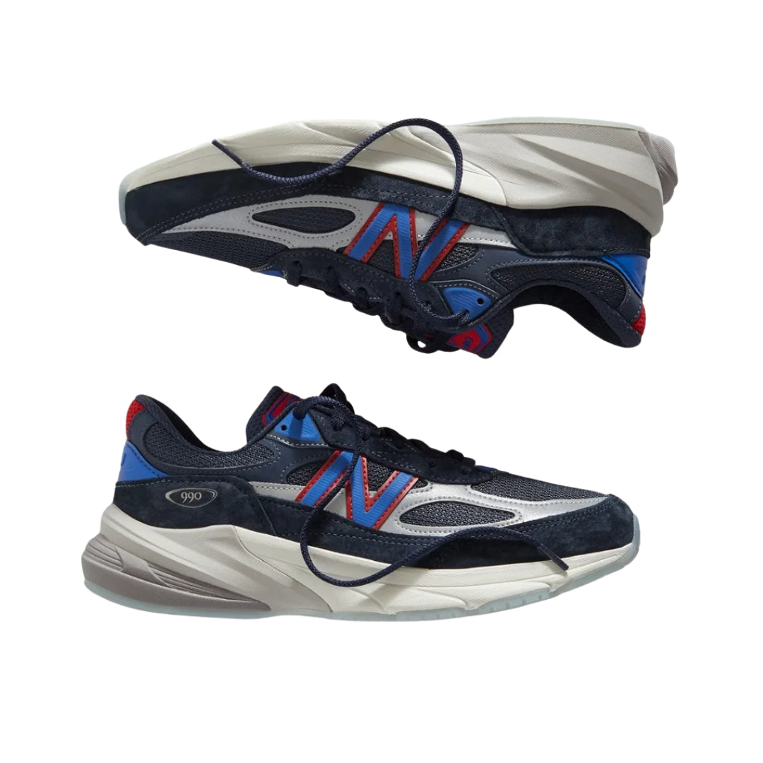 Tênis New Balance 990V6 Madison Square Garden x KITH "Navy"