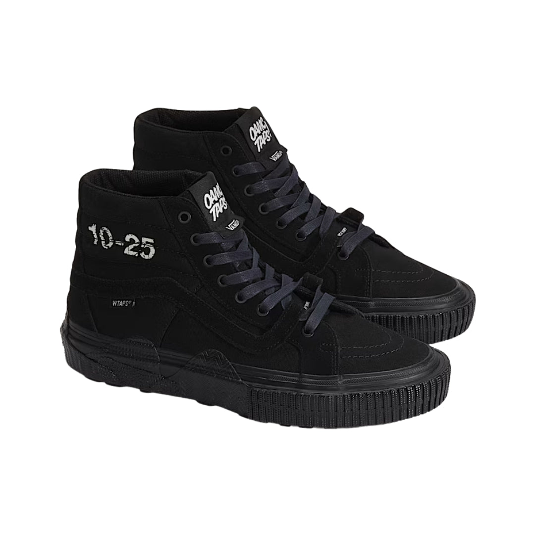Tênis Vans OTW Sk8-Hi GL Lug WTAPS "Black"