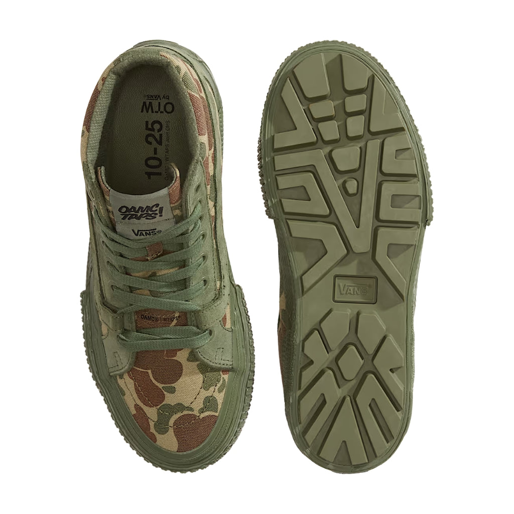 Tênis Vans OTW Sk8-Hi GL Lug WTAPS "Duck Camo"