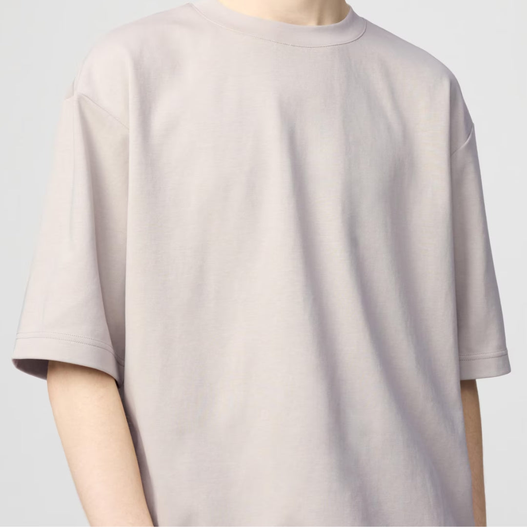 Camiseta Uniqlo AIRism Cotton Oversized T-shirt