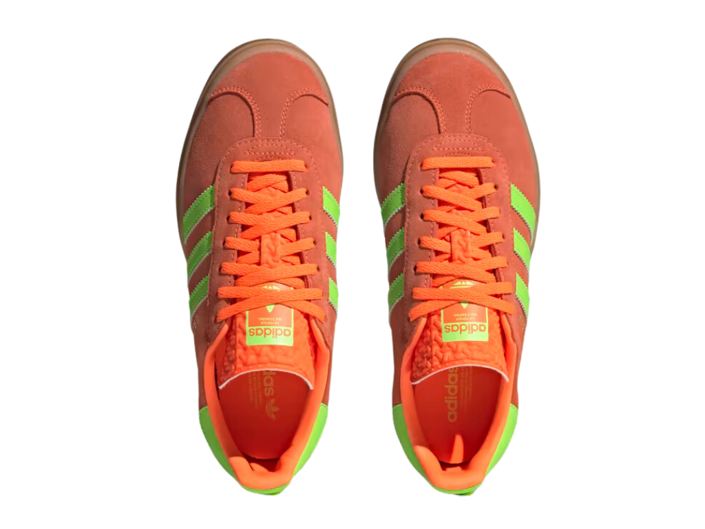 Tênis Adidas Gazelle Bold "Solar Orange Solar Green"