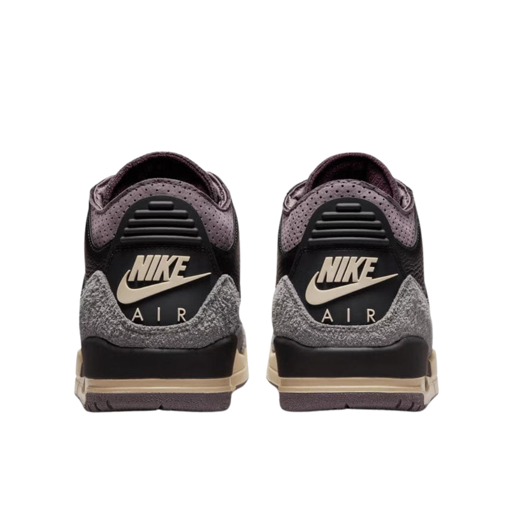 Tênis Nike Air Jordan 3 Retro x A Ma Maniere "Black and Flat Pewter/WYWS"