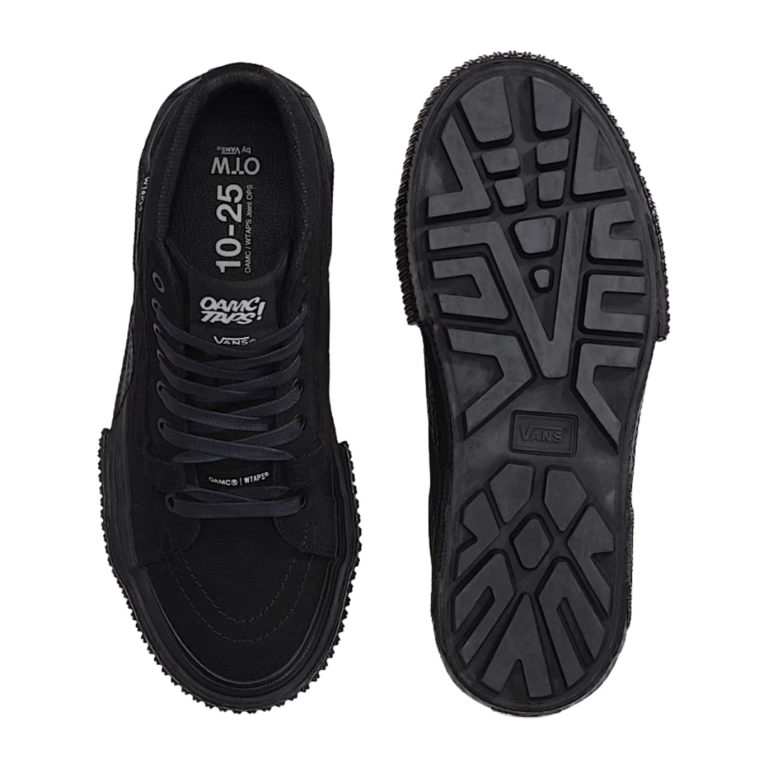 Tênis Vans OTW Sk8-Hi GL Lug WTAPS "Black"