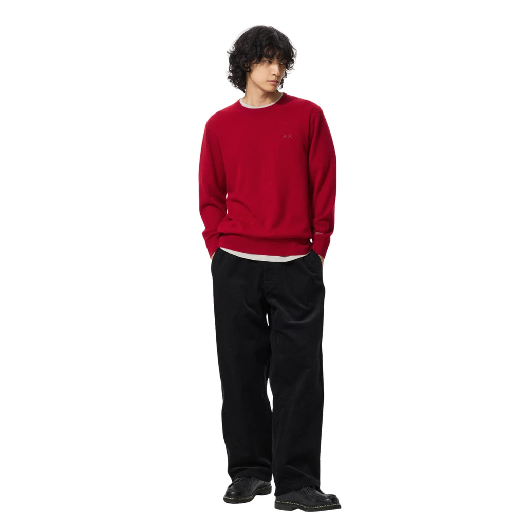 Suéter Uniqlo Gola redonda Cashmere x Kaws