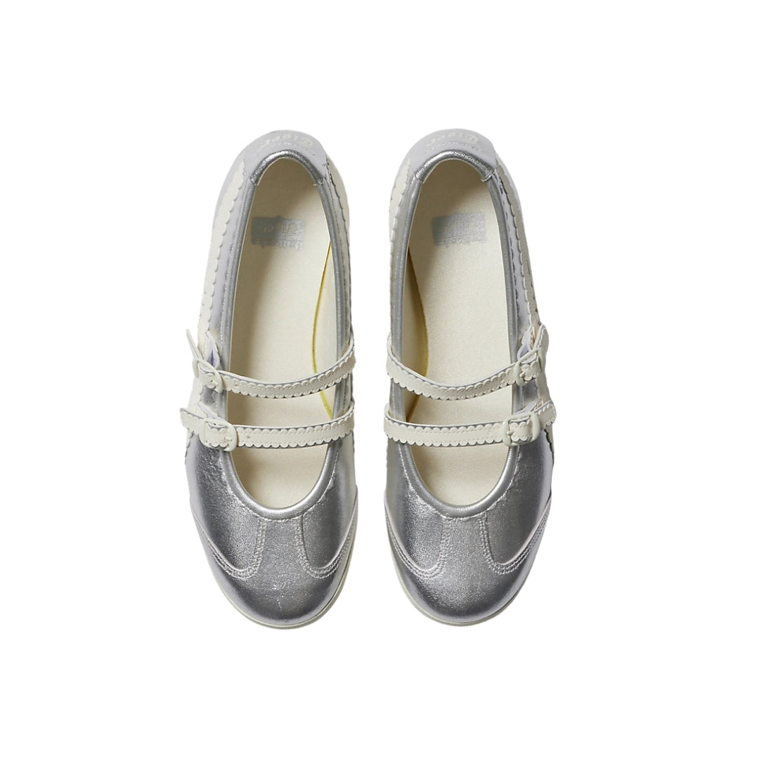 Tênis Onitsuka Tiger Mexico 66 TGRS "Silver/Cream"