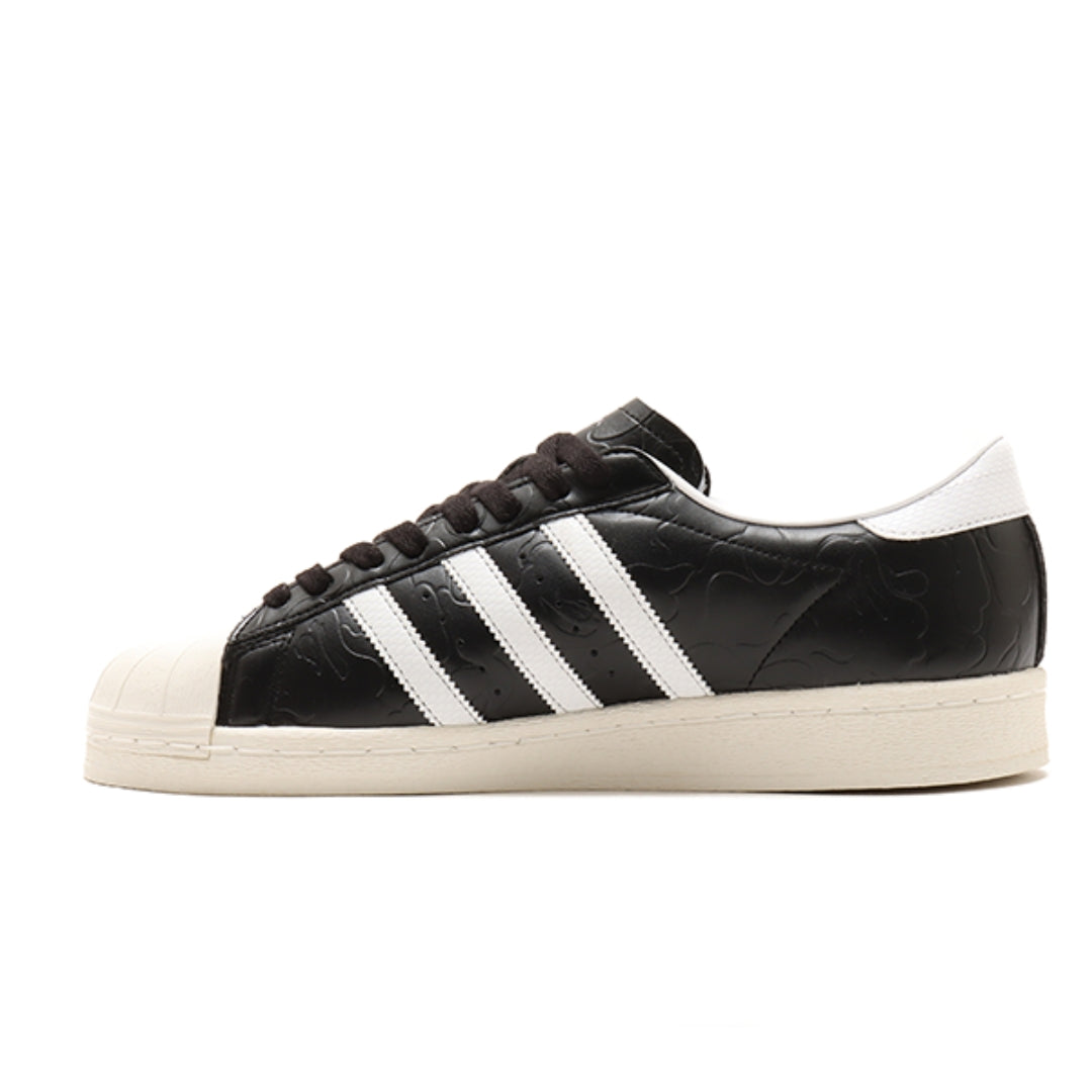 Tênis Adidas Superstar x A BATHING APE "Core Black/Footwear White/Off White"
