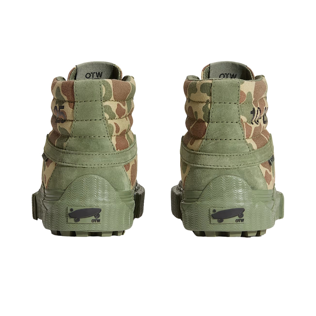 Tênis Vans OTW Sk8-Hi GL Lug WTAPS "Duck Camo"