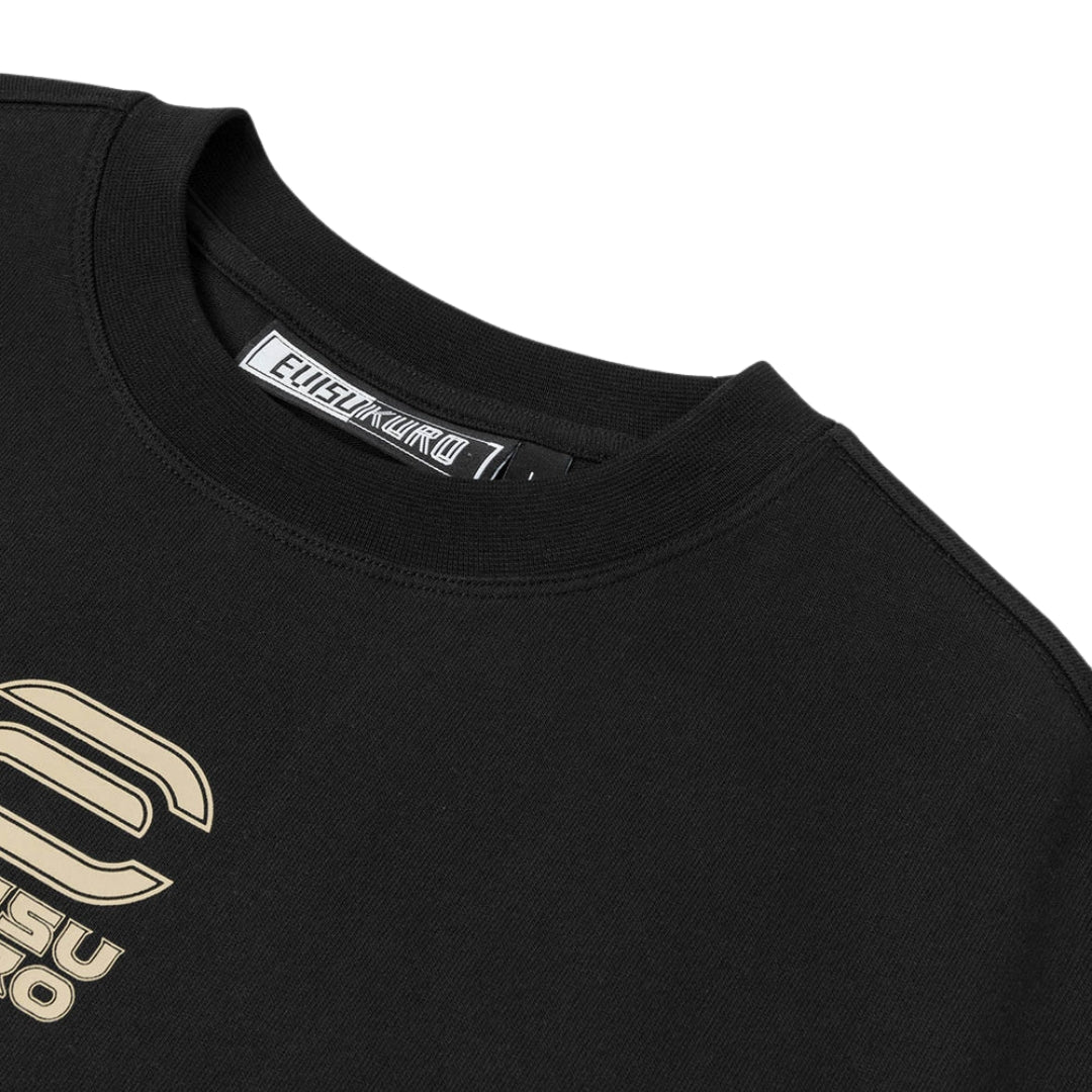Camiseta EVISUKURO and contrast seagull print relaxed fit T-shirt