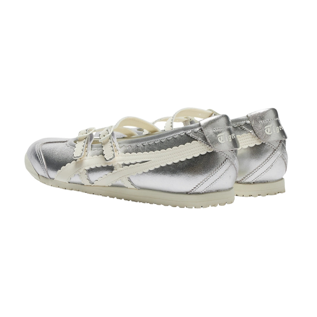 Tênis Onitsuka Tiger Mexico 66 TGRS "Silver/Cream"