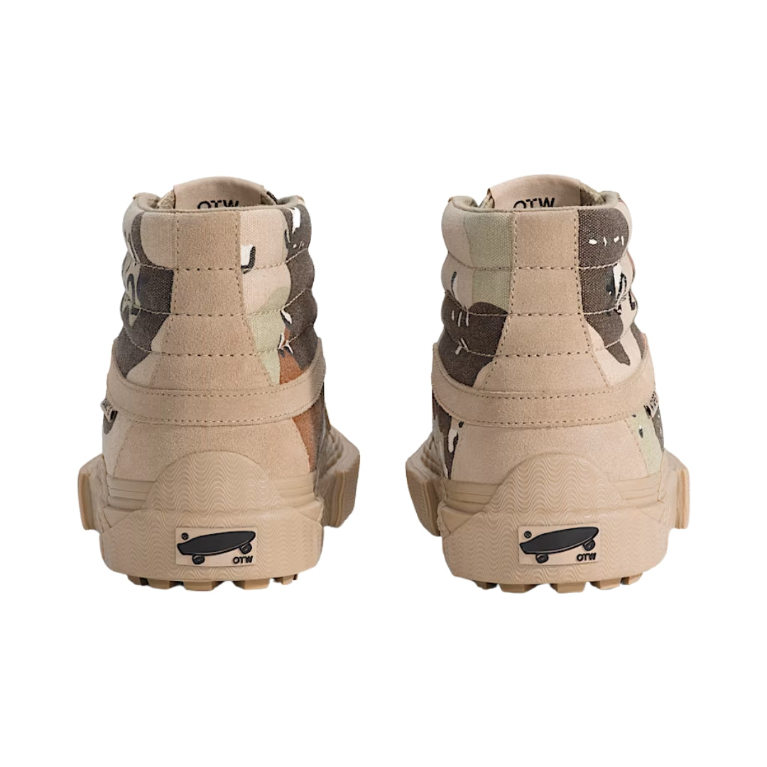 Tênis Vans OTW Sk8-Hi GL Lug WTAPS "Desert Camo"
