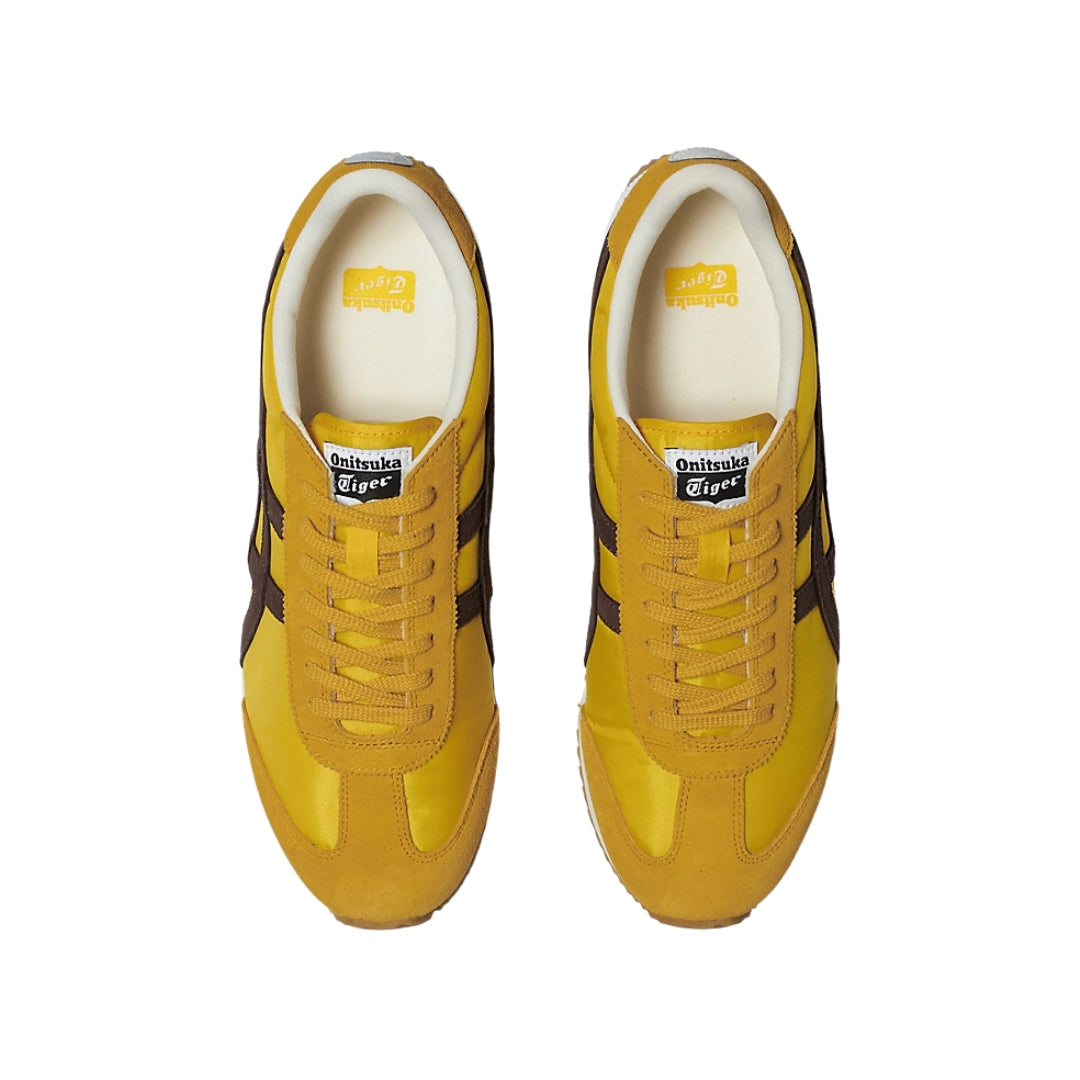 Tênis Onitsuka Tiger California 78 VIN "Sunflower Yellow/Licorice Brown"