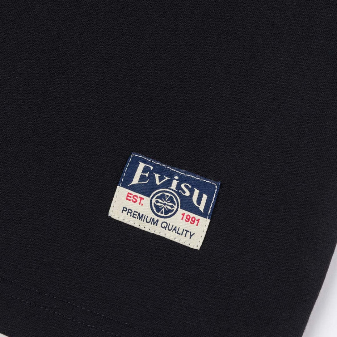 Camiseta EVISU embroidered relaxed fit T-shirt