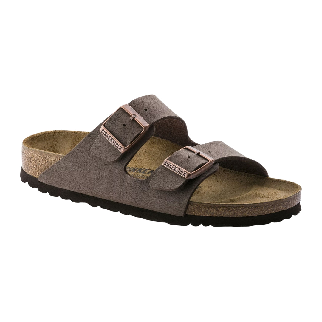 Sandália Clog BIRKENSTOCK Arizona Birkibuc "Mocha"
