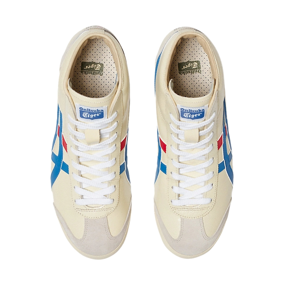 Tênis Onitsuka Tiger MEXICO Mid Runner "White/Blue"