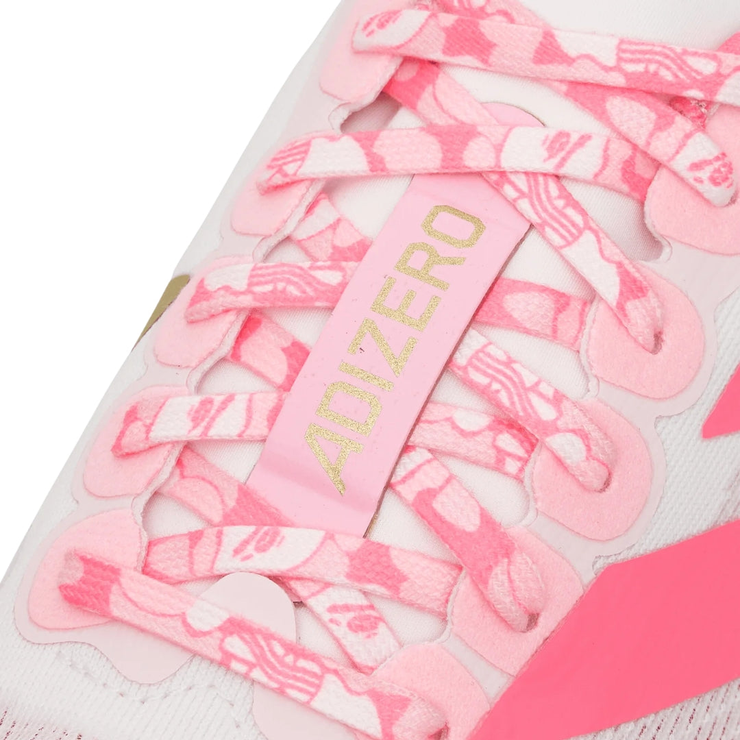 Tênis Adidas Adizero Evo SL Bape "Core White/Metallic Gold"