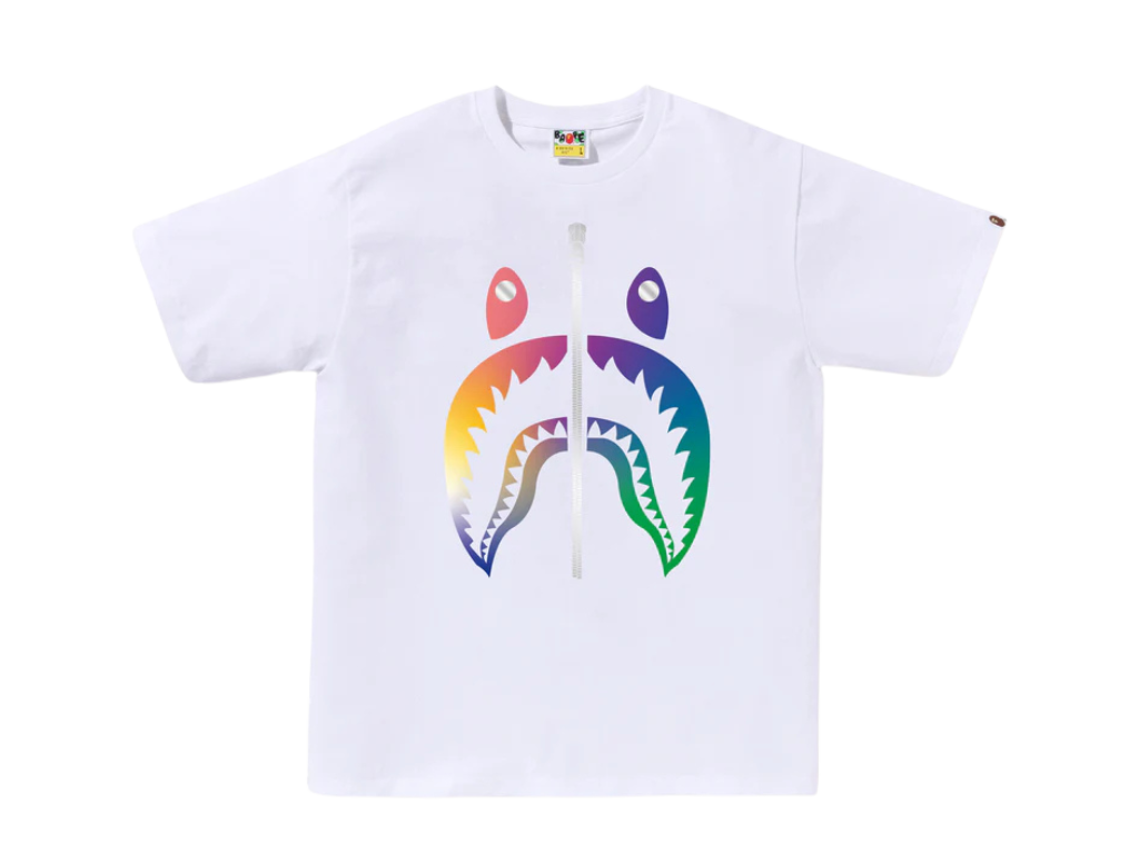 Camiseta GRADATION SHARK TEE BAPEC