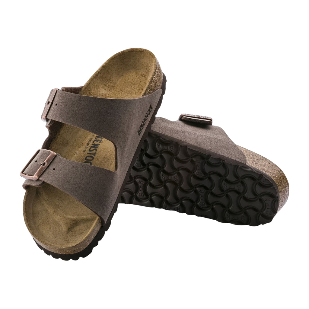 Sandália Clog BIRKENSTOCK Arizona Birkibuc "Mocha"