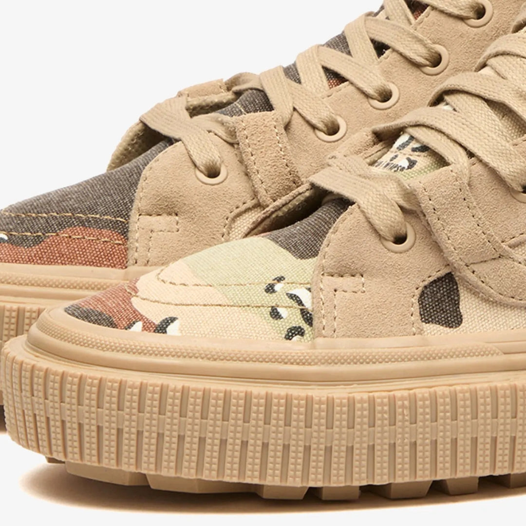 Tênis Vans OTW Sk8-Hi GL Lug WTAPS "Desert Camo"