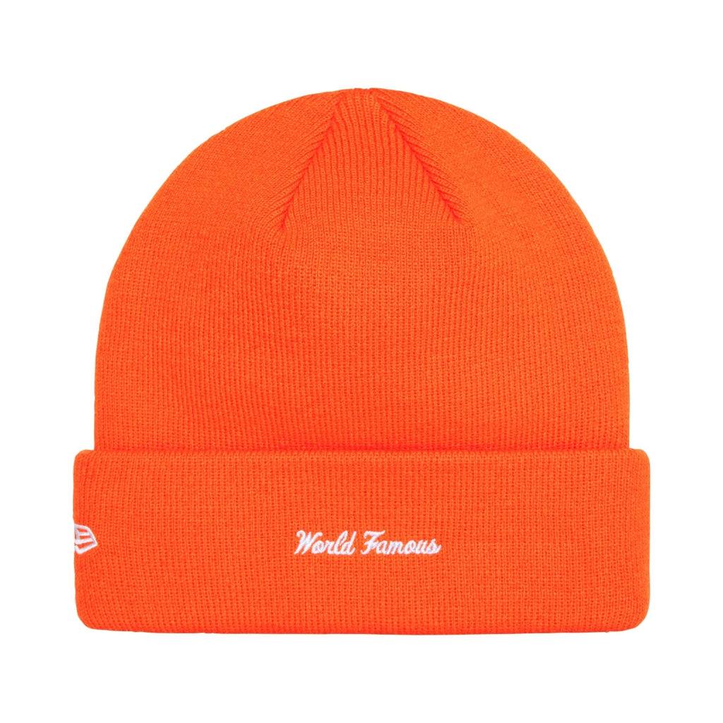 Gorro Supreme New Era Box Logo "Orange"