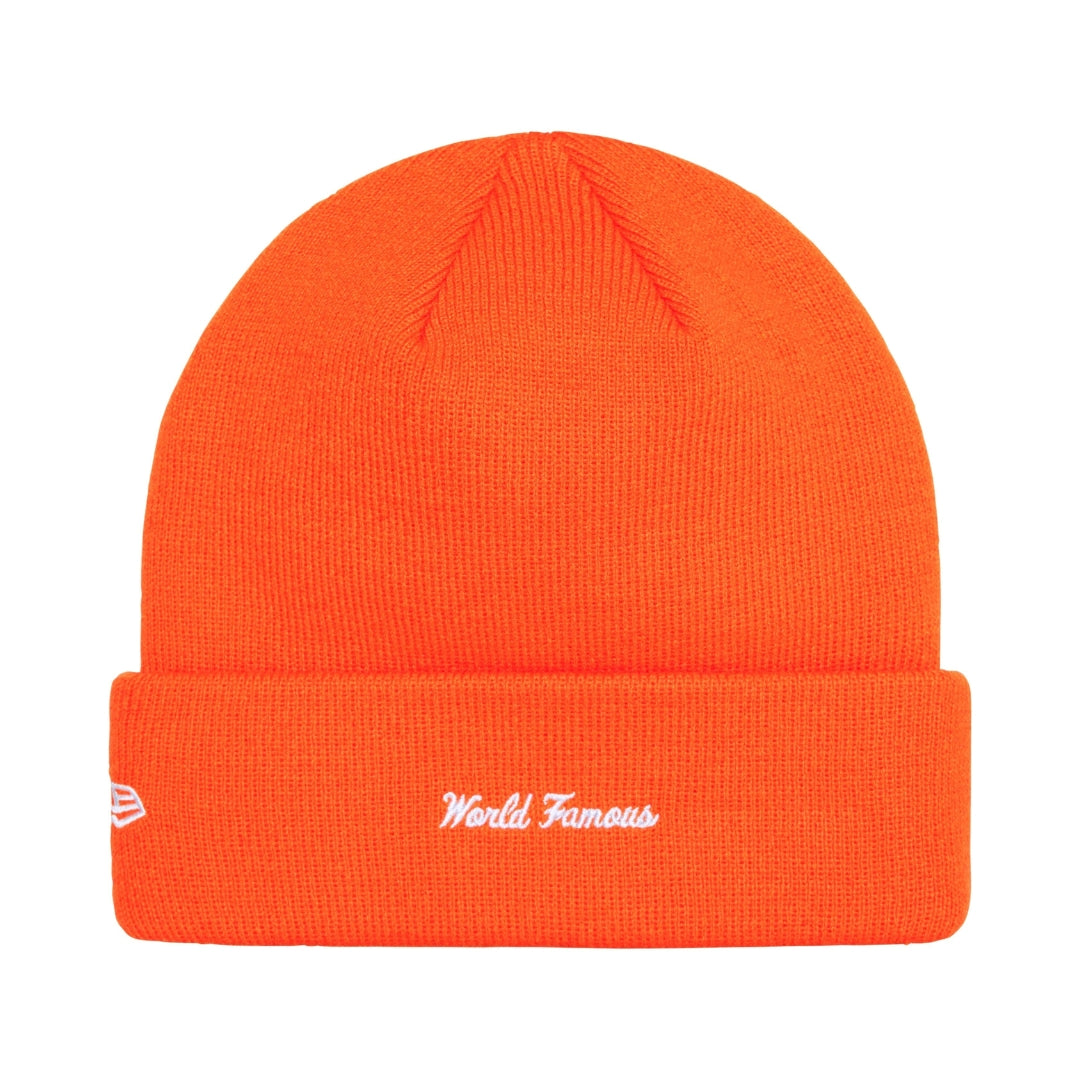 Gorro Supreme New Era Box Logo "Orange"