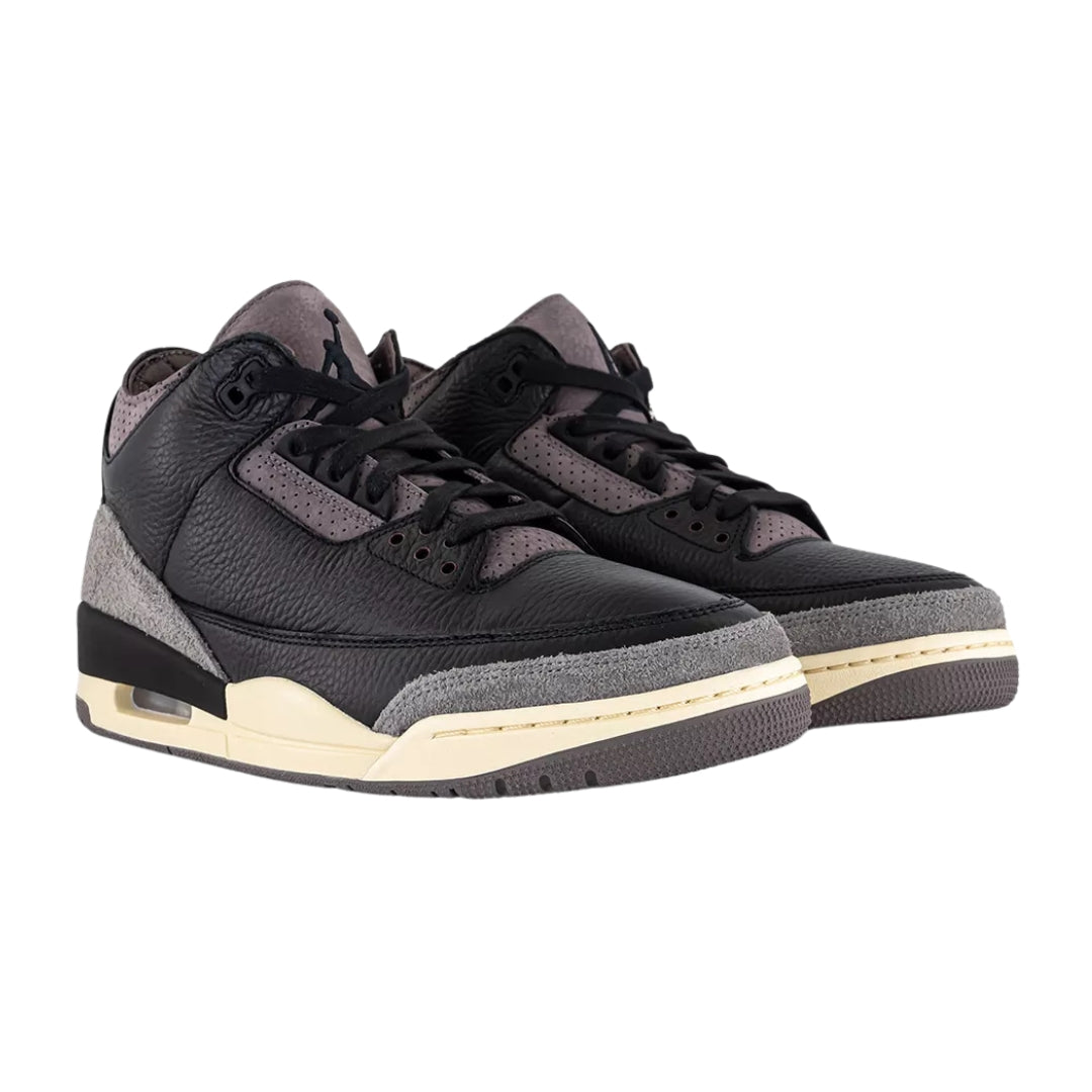 Tênis Nike Air Jordan 3 Retro x A Ma Maniere "Black and Flat Pewter/WYWS"
