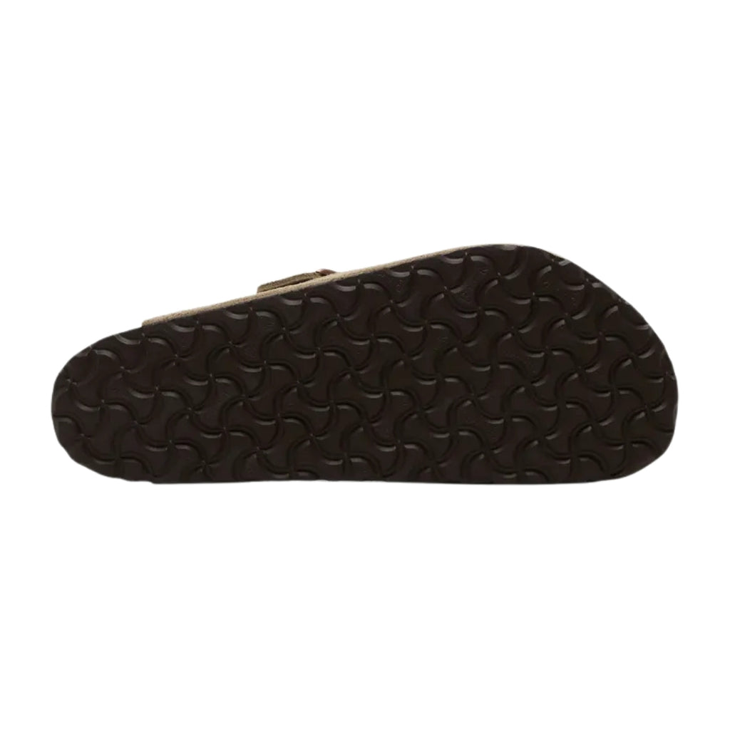 Sandália Clog BIRKENSTOCK Boston Soft Footbed "Suede Taupe"