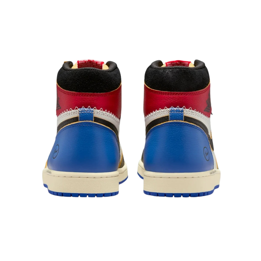 Tênis Nike Air Jordan 1 High x Fragment Design x UNION x "Black/Varsity Red"