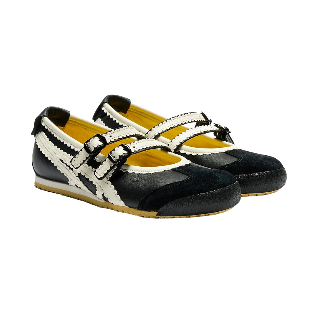 Tênis Onitsuka Tiger Mexico 66 TGRS "Black/Cream"