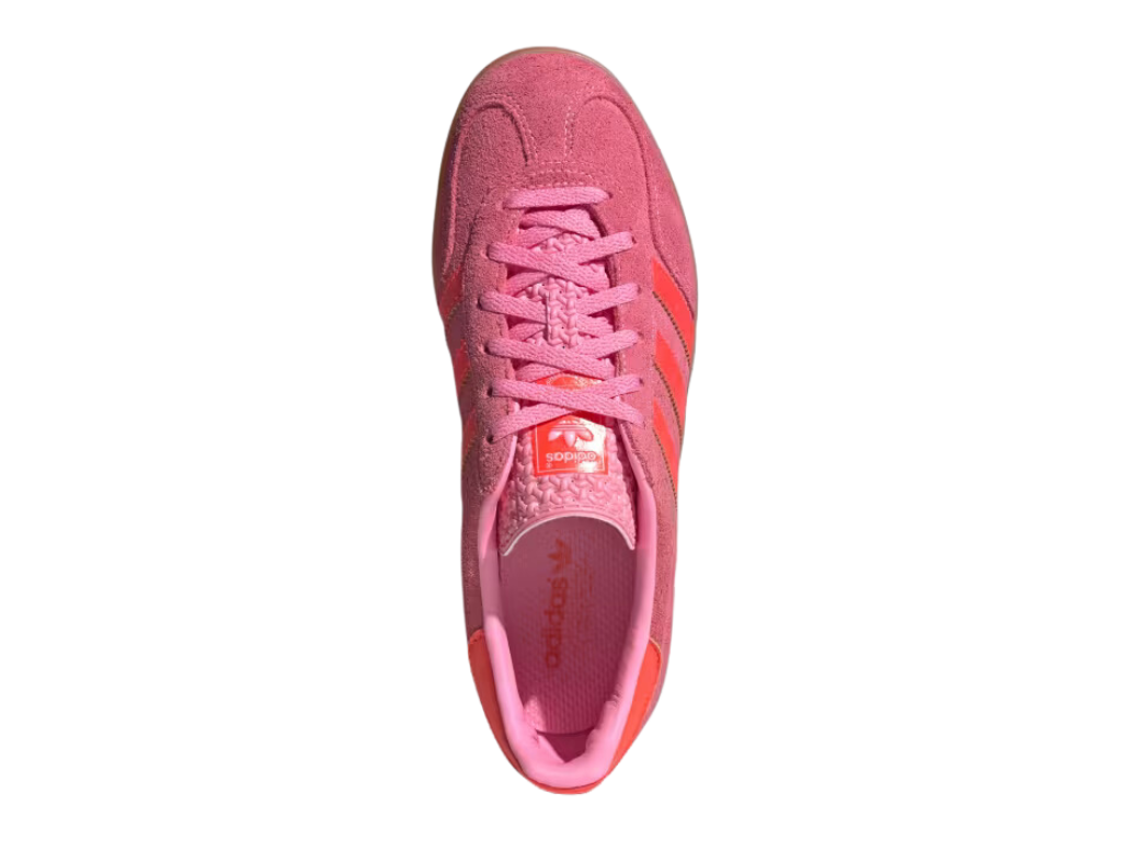 Tênis Adidas Gazelle Indoor "Beam Pink Solar Red"