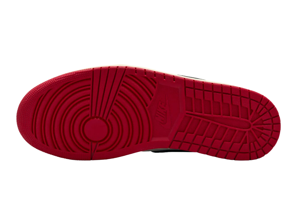 Tênis Nike Air Jordan 1 Low x Trophy Room "Sail and Varsity Red"