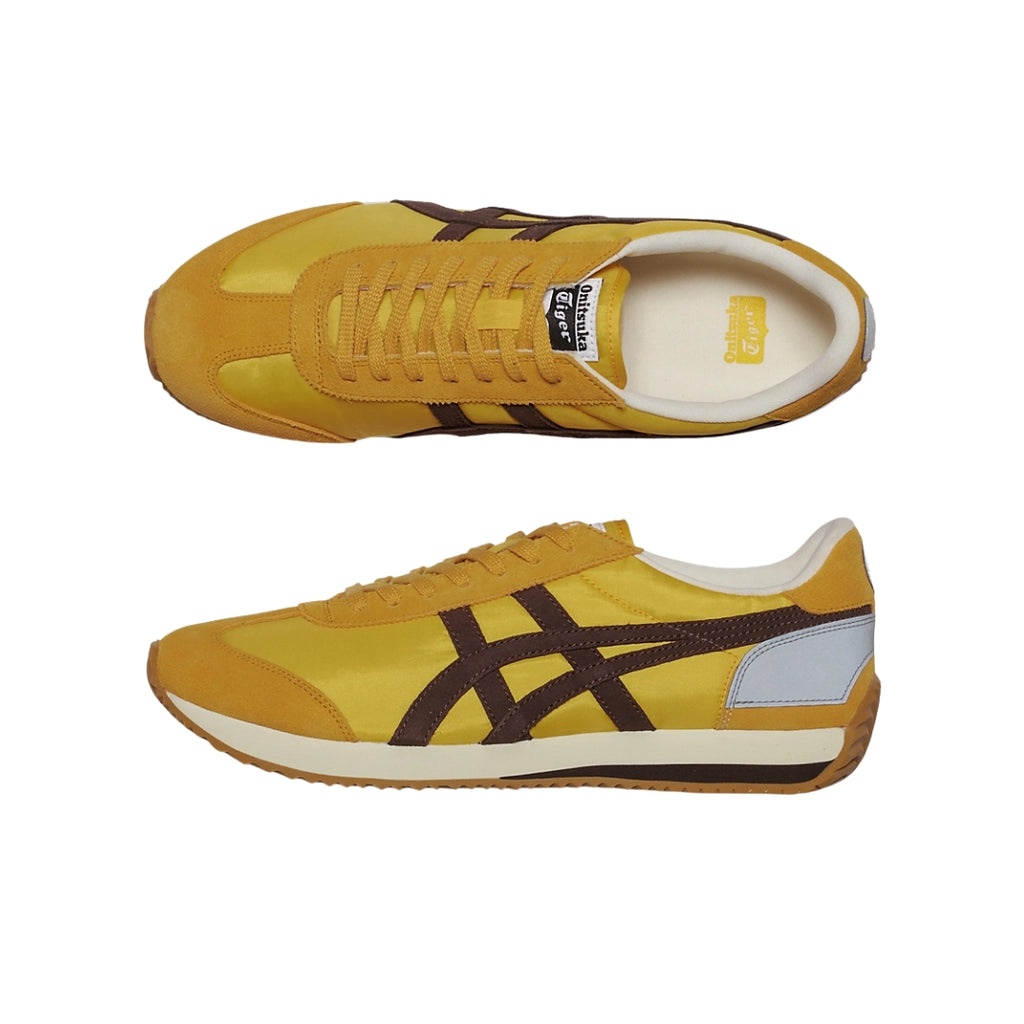Tênis Onitsuka Tiger California 78 VIN "Sunflower Yellow/Licorice Brown"