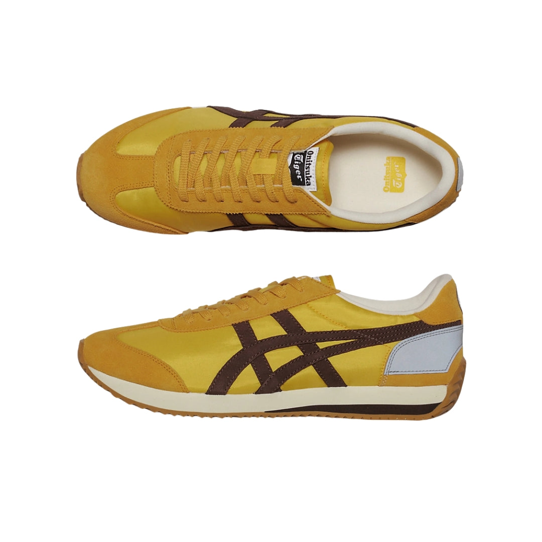 Tênis Onitsuka Tiger California 78 VIN "Sunflower Yellow/Licorice Brown"