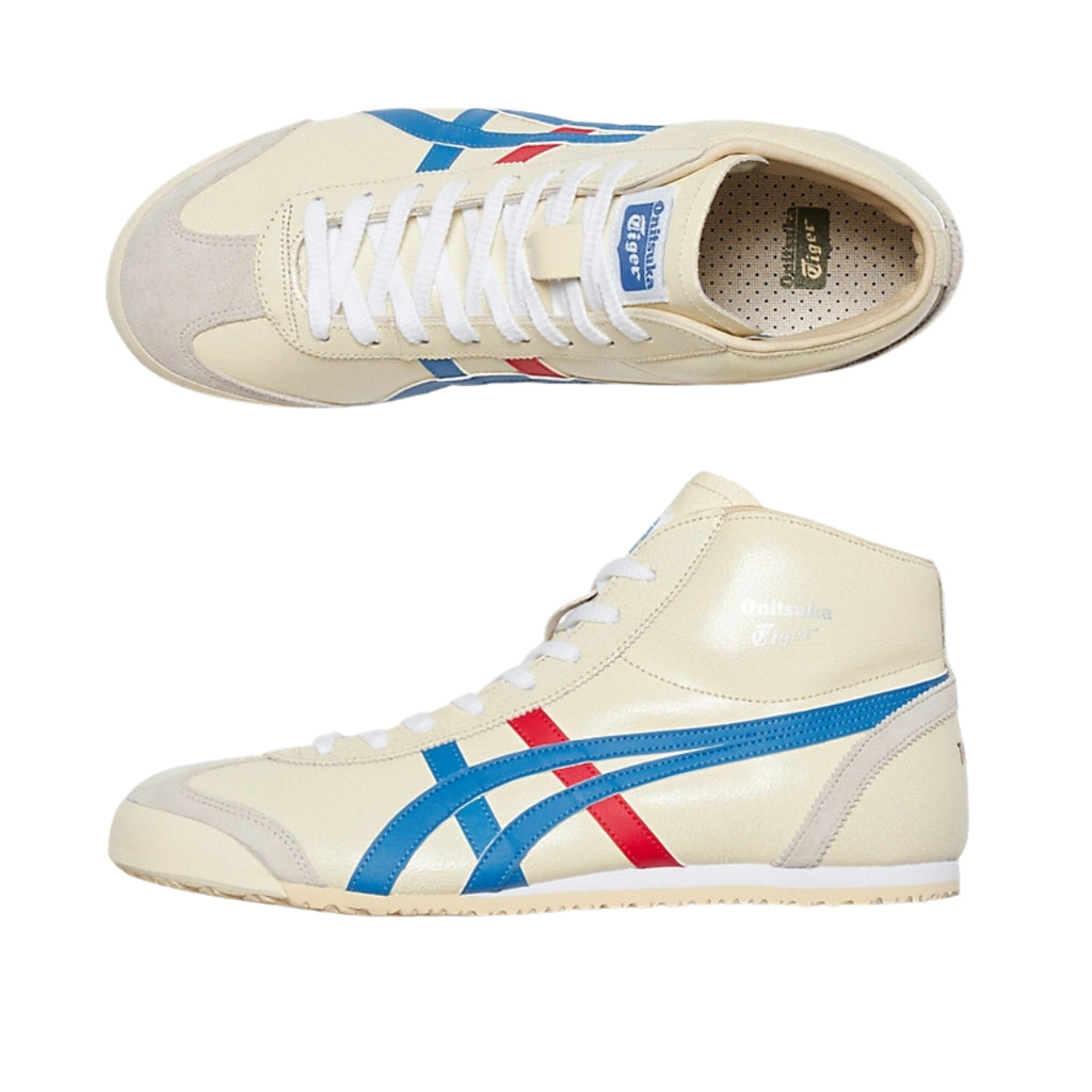 Tênis Onitsuka Tiger MEXICO Mid Runner "White/Blue"