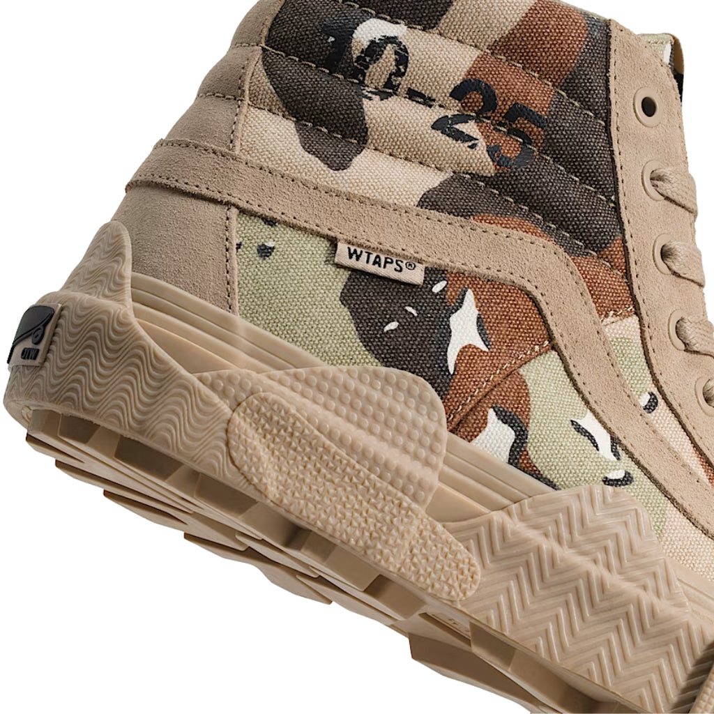 Tênis Vans OTW Sk8-Hi GL Lug WTAPS "Desert Camo"