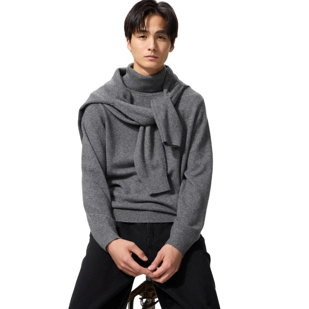 Suéter Uniqlo gola alta