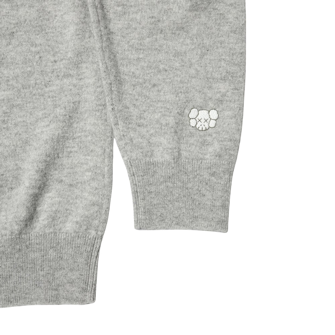 Suéter Uniqlo Gola redonda Cashmere x Kaws