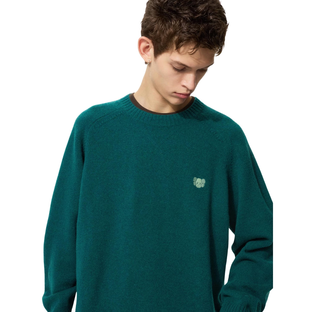 Suéter Uniqlo de Gola redonda x Kaws