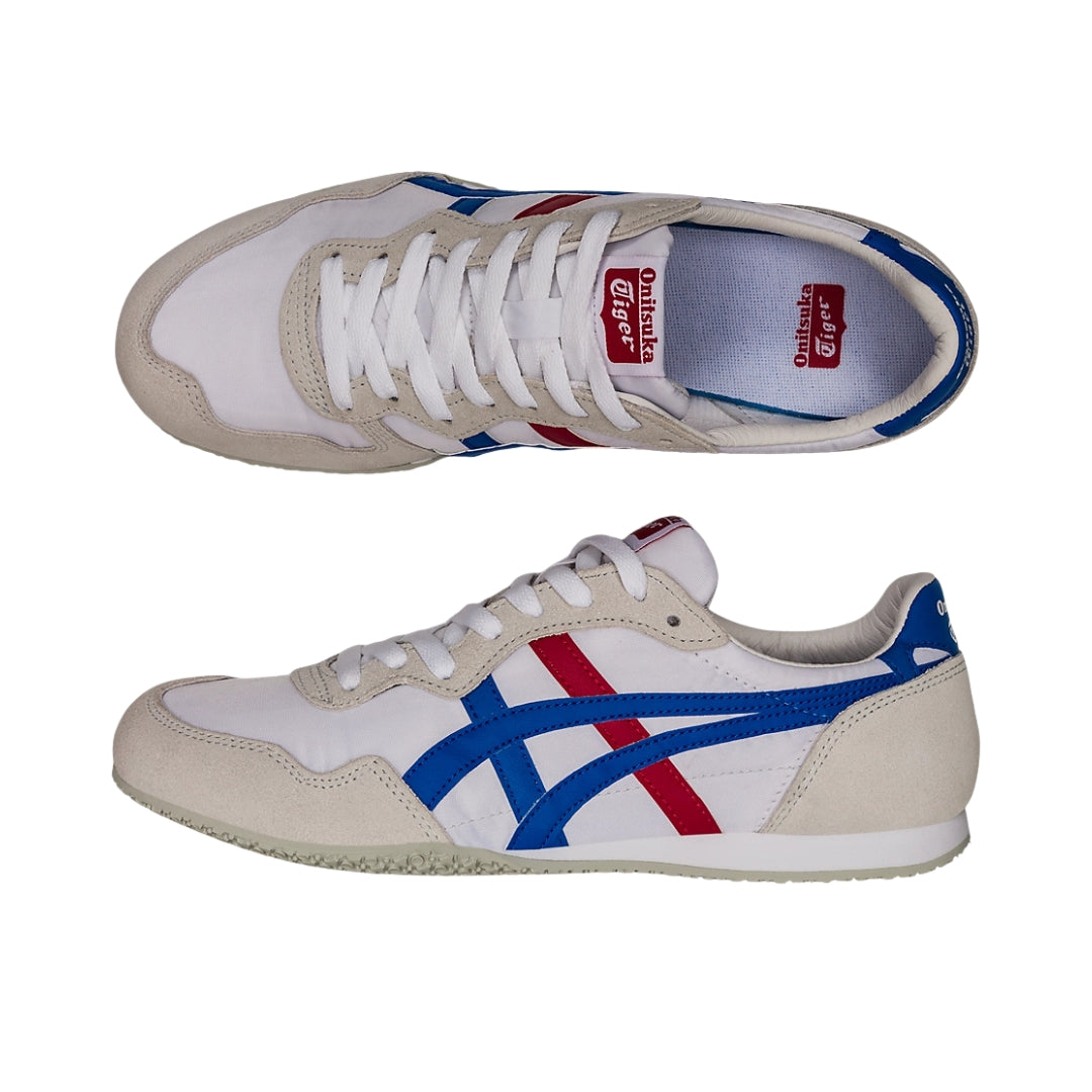 Tênis Onitsuka Tiger Serrano "White/Directoire Blue"