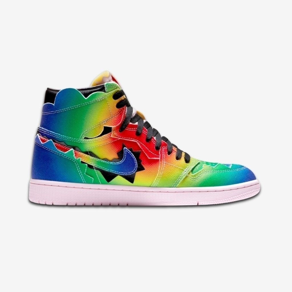 Tênis Nike Air Jordan 1 High J. Balvin x 'Colores Y Vibras'