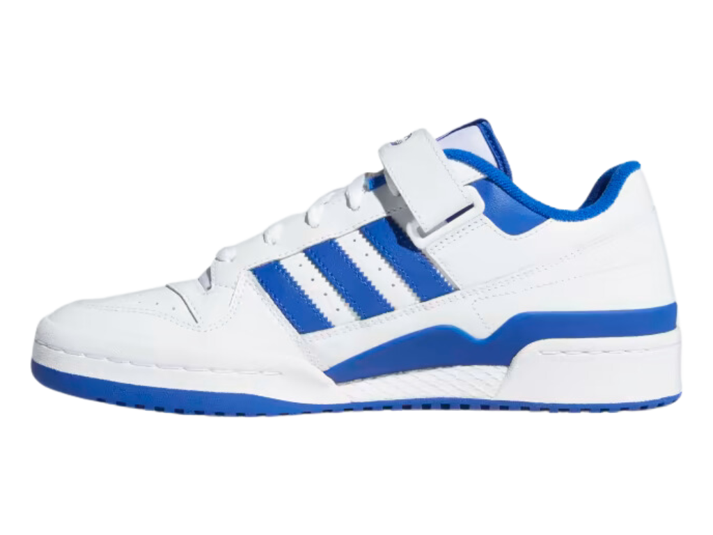 Tênis Adidas Forum Low "White/Royal Blue"