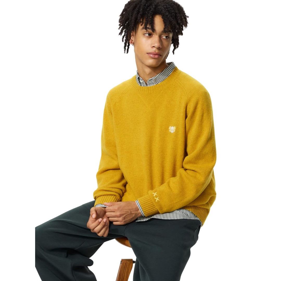 Suéter Uniqlo de Gola redonda x Kaws