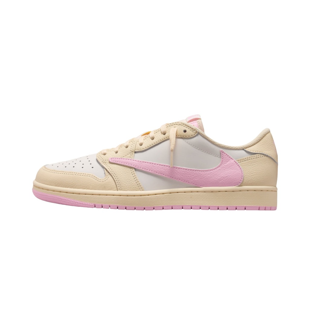 Tênis Nike Air Jordan 1 x Travis Scott "Shy Pink"