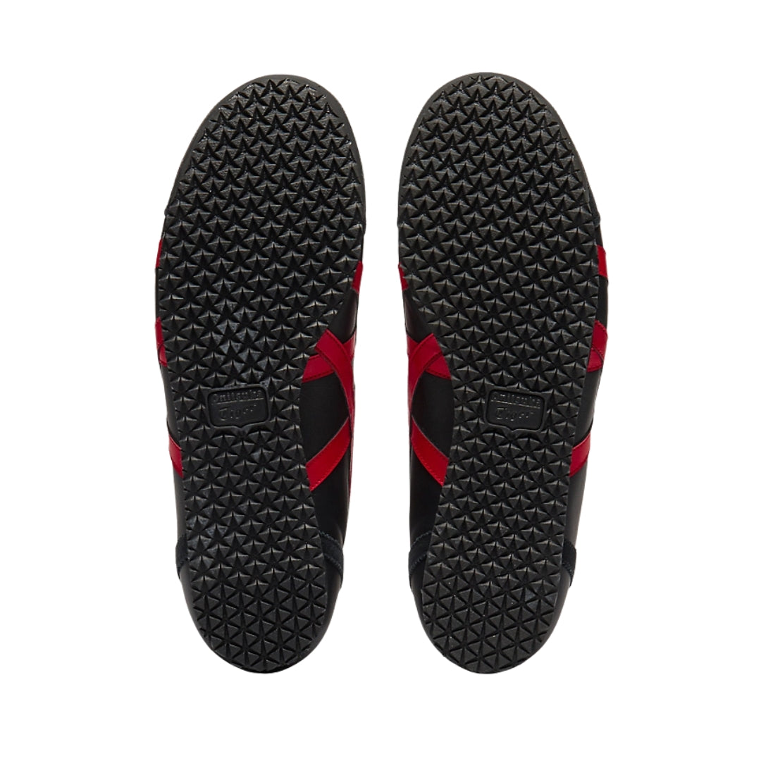 Tênis Onitsuka Tiger MEXICO Mid Runner "BLACK/CLASSIC RED"