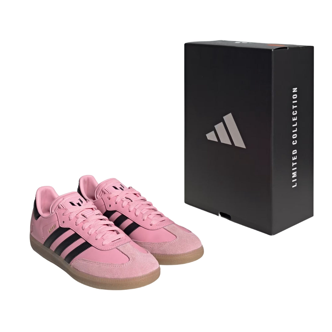 Tênis Adidas Samba Inter Miami Messi "Light Pink/Core Black/Gum"
