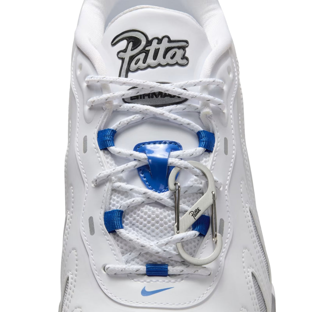 Tênis Nike Air Max DN8 x Patta "White/Metallic Silver"