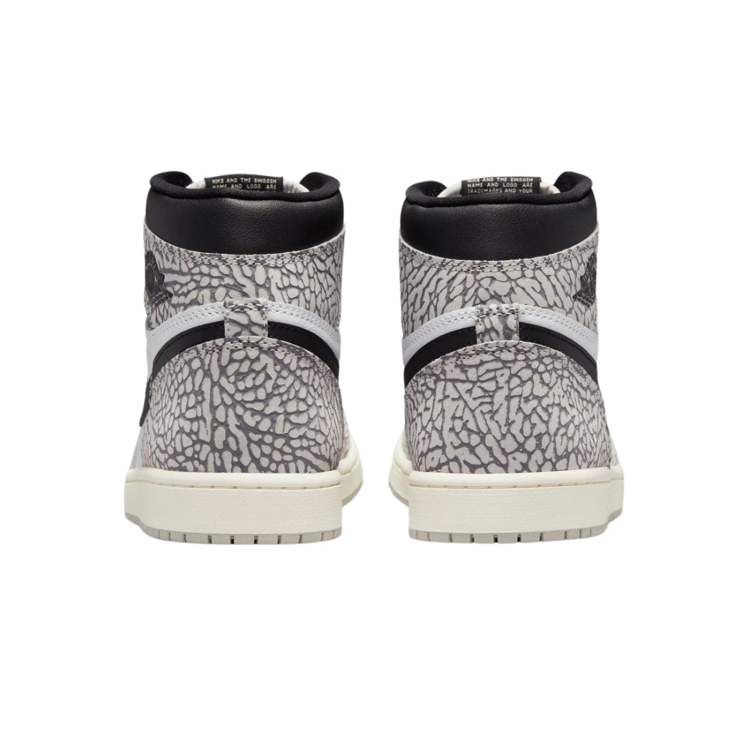 Tênis Nike Air Jordan 1 HIgh "White Cement/Safari"